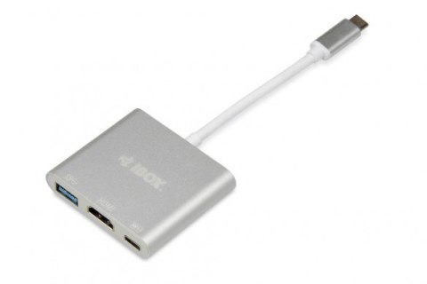 IBOX Adapter IBOX IUH3CFT1 (kolor srebrny) IBOX Adapter IBOX IUH3CFT1 (kolor srebrny)
