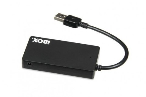 IBOX Hub IBOX USB 3.0 CZARNY 4-PORTY, SLIM IUH3F56 (4x USB 3.0; kolor czarny) IBOX Hub IBOX USB 3.0 CZARNY 4-PORTY, SLIM IUH3F56 (4x USB 3.0; kolor czarny)