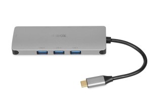 IBOX IBOX HUB USB IUH3RJ4K USB3.2 LAN HDMI 4K PD100W