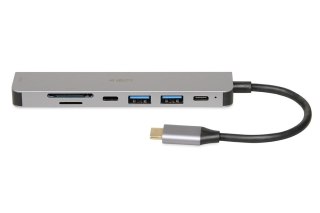 IBOX IBOX HUB USB IUH3SL4K SLIM USB3.2 HDMI 4K PD100W