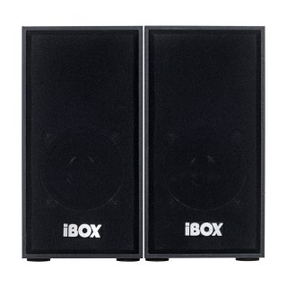 IBOX Zestaw głośników IBOX IGLSP1B (2.0; ciemne drewno)