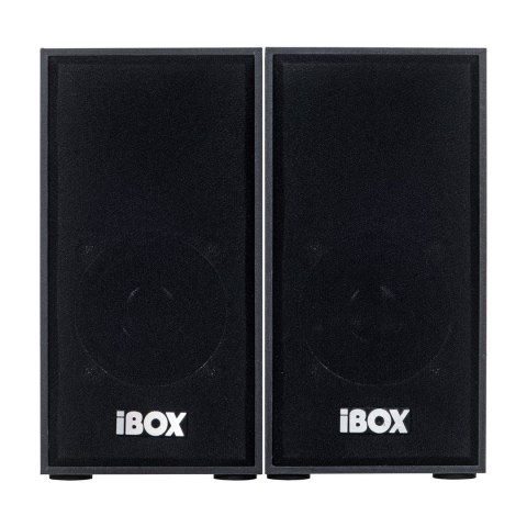 IBOX Zestaw głośników IBOX IGLSP1B (2.0; ciemne drewno)