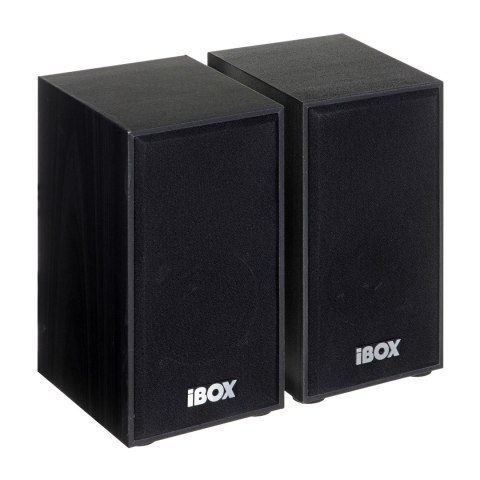 IBOX Zestaw głośników IBOX IGLSP1B (2.0; ciemne drewno)