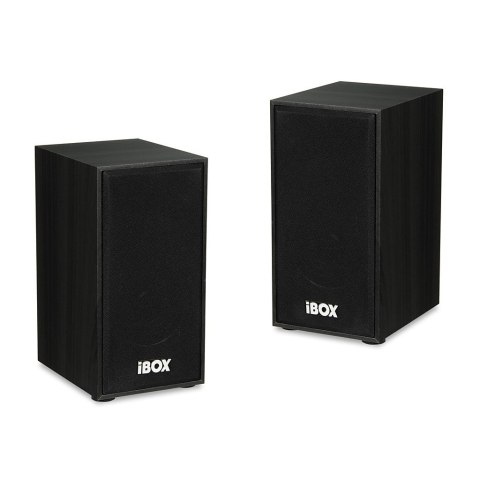 IBOX Zestaw głośników IBOX IGLSP1B (2.0; ciemne drewno)