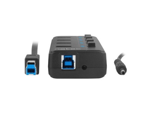 NATEC Hub NATEC Mantis 2 NHU-1557 (4x USB 3.0; kolor czarny) NATEC Hub NATEC Mantis 2 NHU-1557 (4x USB 3.0; kolor czarny)