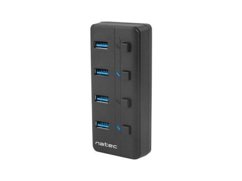 NATEC Hub NATEC Mantis 2 NHU-1557 (4x USB 3.0; kolor czarny) NATEC Hub NATEC Mantis 2 NHU-1557 (4x USB 3.0; kolor czarny)