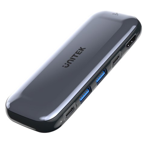 UNITEK UNITEK HUB USB-C STORAGE M.2, HDMI, USB-C PD 100W,