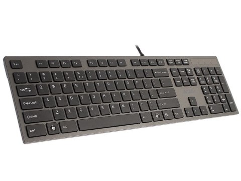 A4 TECH Klawiatura membranowa A4 TECH KV-300H A4TKLA39976 (USB 2.0; (US); kolor czarny)