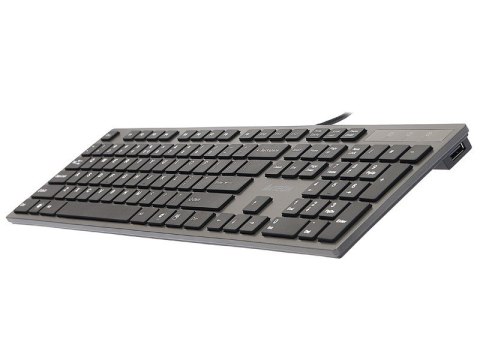 A4 TECH Klawiatura membranowa A4 TECH KV-300H A4TKLA39976 (USB 2.0; (US); kolor czarny)