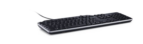 Dell Klawiatura Dell KB-522 przewodowa biznesowa multimedialna USB czarna Dell Klawiatura Dell KB-522 przewodowa biznesowa multimedialna USB czarna