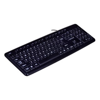 Esperanza Klawiatura Esperanza Florida EK129 (USB 2.0; (US); kolor czarny)