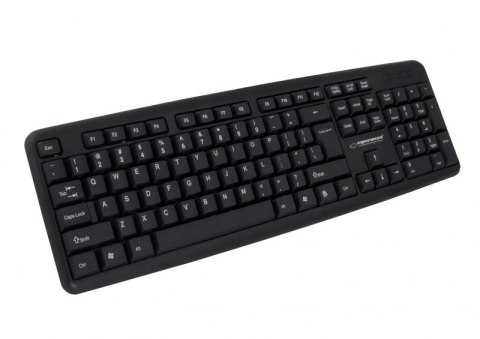 Esperanza Klawiatura membranowa Esperanza AMARILLO EK134 (USB 2.0; (EU); kolor czarny) Esperanza Klawiatura membranowa Esperanza AMARILLO EK134 (USB 2.0; (EU); kolor czarny)