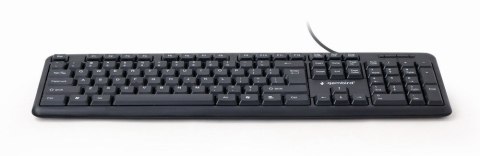 GEMBIRD Klawiatura GEMBIRD KB-U-103-RU (USB 2.0; (US); kolor czarny) GEMBIRD Klawiatura GEMBIRD KB-U-103-RU (USB 2.0; (US); kolor czarny)