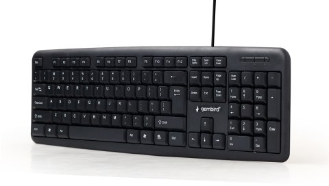 GEMBIRD Klawiatura GEMBIRD KB-U-103 (USB 2.0; (US); kolor czarny) GEMBIRD Klawiatura GEMBIRD KB-U-103 (USB 2.0; (US); kolor czarny)