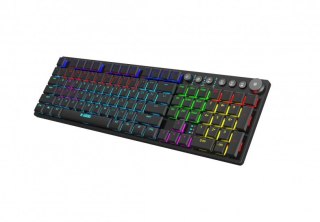 IBOX KLAWIATURA I-BOX AURORA K-6 RGB, MECHANICZNA, RED SWITCH, LOW PROFILE GAMING