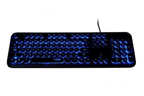 IBOX Klawiatura IBOX PULSAR IKS620 (USB 2.0; (US); kolor czarny)