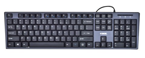IBOX Zestaw klawiatura + mysz IBOX IKMS606 (USB 2.0; (US); kolor czarny; optyczna; 800 DPI) IBOX Zestaw klawiatura + mysz IBOX IKMS606 (USB 2.0; (US); kolor czarny; optyczna; 800 DPI)