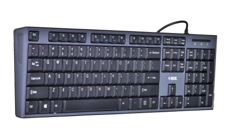 IBOX Zestaw klawiatura + mysz IBOX IKMS606 (USB 2.0; (US); kolor czarny; optyczna; 800 DPI) IBOX Zestaw klawiatura + mysz IBOX IKMS606 (USB 2.0; (US); kolor czarny; optyczna; 800 DPI)