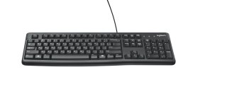 Logitech Klawiatura membranowa Logitech K120 920-002479 (USB 2.0; (US); kolor czarny)