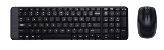 Logitech Zestaw klawiatura + mysz Logitech 920-003161 (kolor czarny)