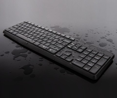 Logitech Zestaw klawiatura + mysz membranowa Logitech MK235 920-007931 (USB 3.0; kolor szary; optyczna) Logitech Zestaw klawiatura + mysz membranowa Logitech MK235 920-007931 (USB 3.0; kolor szary; optyczna)