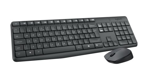 Logitech Zestaw klawiatura + mysz membranowa Logitech MK235 920-007931 (USB 3.0; kolor szary; optyczna) Logitech Zestaw klawiatura + mysz membranowa Logitech MK235 920-007931 (USB 3.0; kolor szary; optyczna)