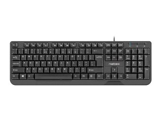 NATEC Klawiatura membranowa NATEC Trout US NKL-0967 (USB 2.0; (EN); kolor czarny)