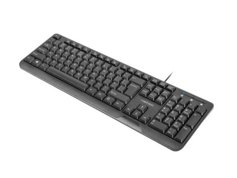 NATEC Klawiatura membranowa NATEC Trout US NKL-0967 (USB 2.0; (EN); kolor czarny)