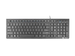 NATEC NATEC KLAWIATURA DISCUS 2 US SLIM CZARNA NKL-1829