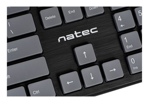 NATEC NATEC KLAWIATURA DISCUS 2 US SLIM CZARNA NKL-1829 NATEC NATEC KLAWIATURA DISCUS 2 US SLIM CZARNA NKL-1829