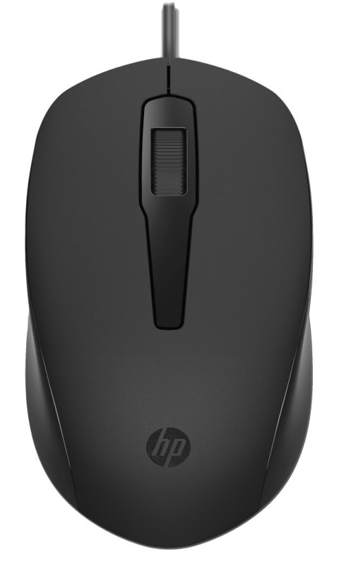 Hewlett-Packard Mysz HP 150 Wired Mouse przewodowa czarna 240J6AA Hewlett-Packard Mysz HP 150 Wired Mouse przewodowa czarna 240J6AA