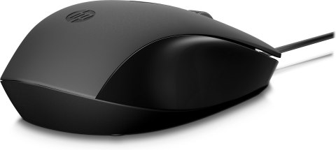 Hewlett-Packard Mysz HP 150 Wired Mouse przewodowa czarna 240J6AA Hewlett-Packard Mysz HP 150 Wired Mouse przewodowa czarna 240J6AA