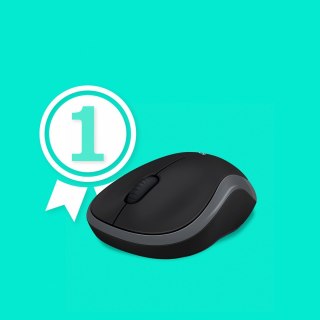 Logitech Mysz Logitech 910-002238 (optyczna; 1000 DPI; kolor szary)