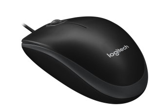 Logitech Mysz Logitech B100 910-003357 (optyczna; 800 DPI; kolor czarny)
