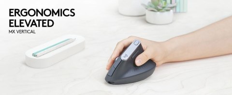 Logitech Mysz Logitech MX 910-005448 (optyczna; 4000 DPI; kolor czarny)