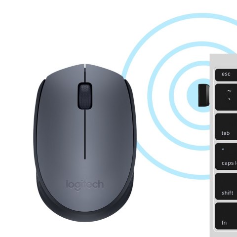Logitech Mysz Logitech M170 910-004642 (optyczna; 1000 DPI; kolor szary; ) Logitech Mysz Logitech M170 910-004642 (optyczna; 1000 DPI; kolor szary; )