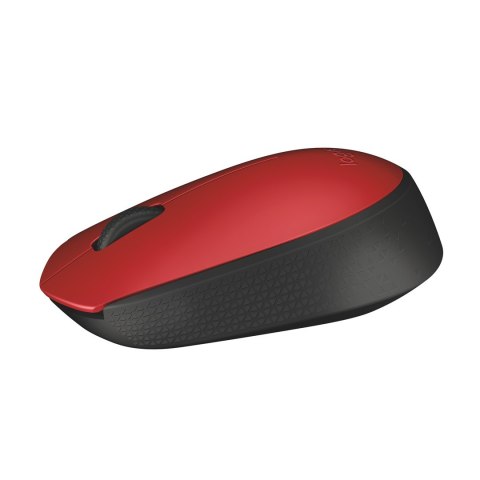 Logitech Mysz Logitech M171 910-004641 (optyczna; 1000 DPI; kolor czerwony)