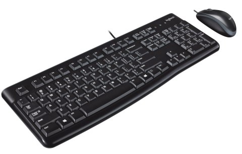 Logitech Zestaw klawiatura + mysz Logitech MK120 920-002562 (membranowa; USB 2.0; (US); kolor czarny; optyczna; 1000 DPI) Logitech Zestaw klawiatura + mysz Logitech MK120 920-002562 (membranowa; USB 2.0; (US); kolor czarny; optyczna; 1000 DPI)