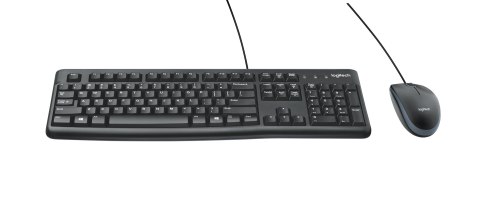 Logitech Zestaw klawiatura + mysz Logitech MK120 920-002562 (membranowa; USB 2.0; (US); kolor czarny; optyczna; 1000 DPI) Logitech Zestaw klawiatura + mysz Logitech MK120 920-002562 (membranowa; USB 2.0; (US); kolor czarny; optyczna; 1000 DPI)