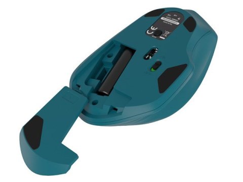 NATEC NATEC MYSZ BEZPRZEWODOWA SISKIN 2 1600DPI NIEBIESKA BLUETOOTH 5.0 + 2.4GHZ NMY-1971
