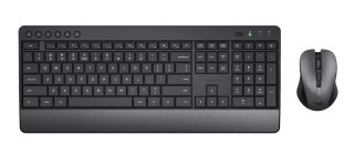 Trust Klawiatura i mysz TRUST TREZO WIRELESS DESKSET ECO US