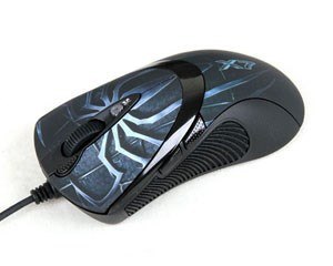 A4 TECH Mysz komputerowa A4 TECH Evo XGame Laser Oscar X747 Brown Fire A4TMYS29980 (laserowa; 3600 DPI; kolor brązowy)