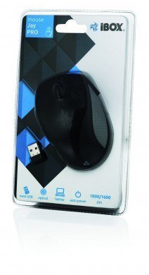IBOX Mysz IBOX JAY PRO OPTYCZNA BEZPRZEWODOWA USB IMOS603 (optyczna; 1600 DPI; kolor czarny) IBOX Mysz IBOX JAY PRO OPTYCZNA BEZPRZEWODOWA USB IMOS603 (optyczna; 1600 DPI; kolor czarny)