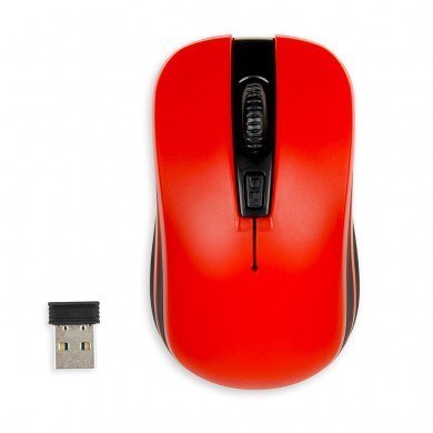 IBOX Mysz IBOX LORIINI IMOF008WR (optyczna; 1600 DPI; kolor czerwony)