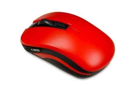 IBOX Mysz IBOX LORIINI IMOF008WR (optyczna; 1600 DPI; kolor czerwony)