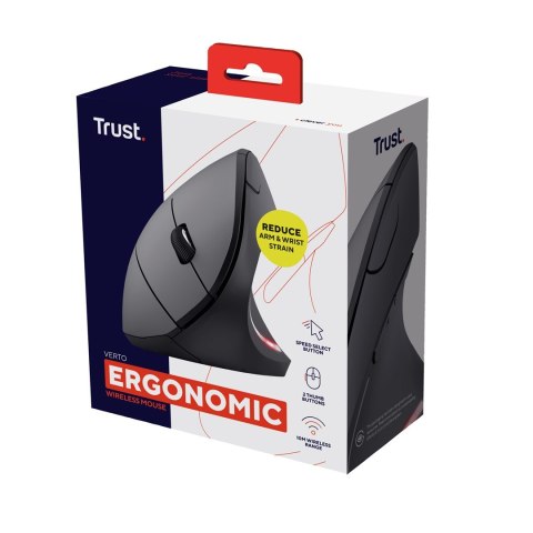 Trust Mysz TRUST Verto Wireless Ergonomic