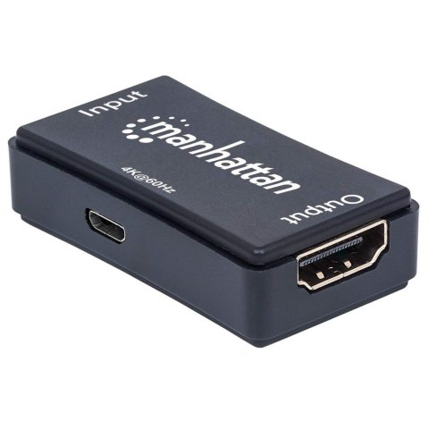 Manhattan MANHATTAN WZMACNIACZ EXTENDER SYGNAŁU 4K HDMI DO 4