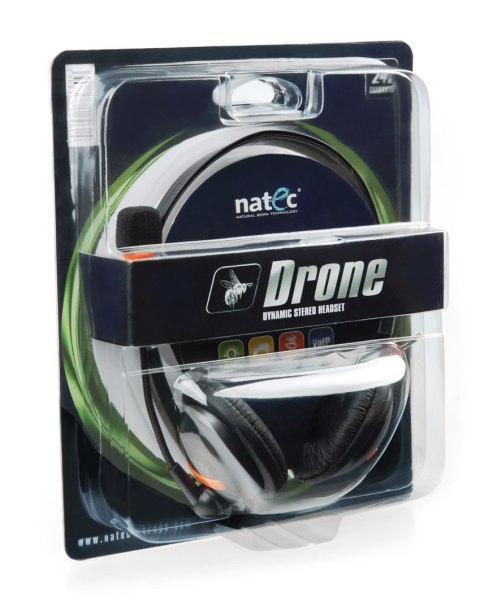 NATEC Słuchawki NATEC Drone NSL-0294 (kolor czarny)