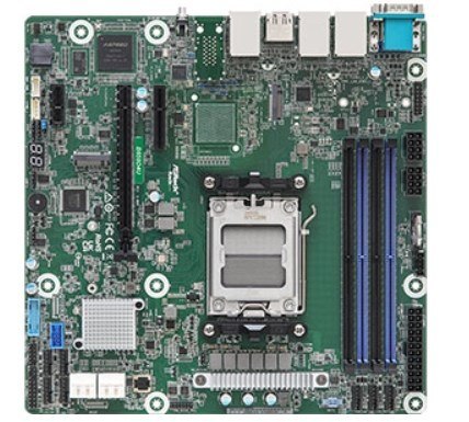 Asrock Płyta główna ASRock B650D4U 1x AM5 AMD Ryzen 7000 B650E (4xDIMM, SATA, 2xM.2, 2x1GbE, IPMI)