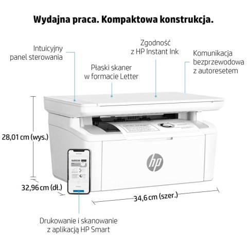 Hewlett-Packard URZĄDZENIE WIELOF. HP LaserJet M140w 7MD72F MFP Hewlett-Packard URZĄDZENIE WIELOF. HP LaserJet M140w 7MD72F MFP